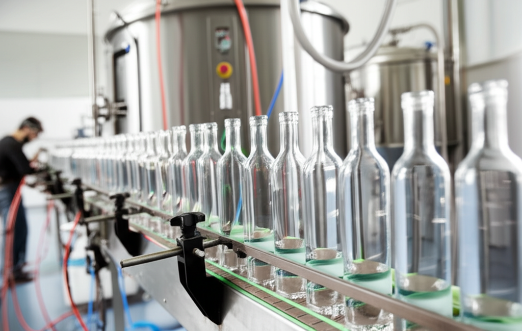 Aging and bottling process