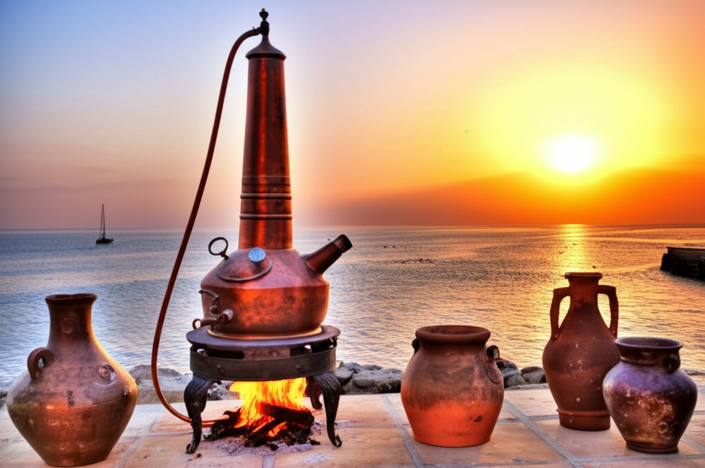 The louching process of Arak
