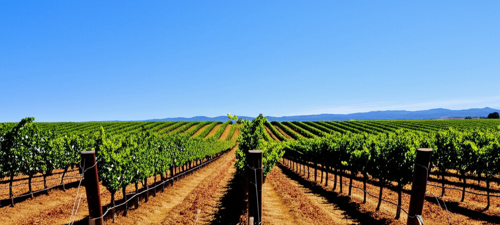 California vineyard grape selection