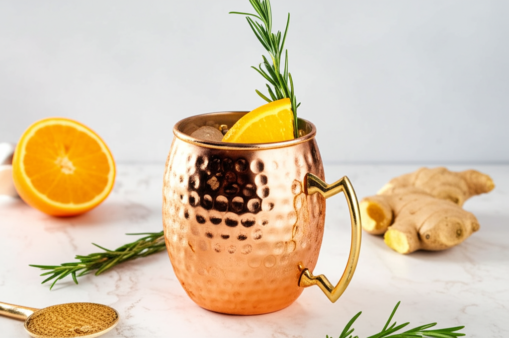Mediterranean Mule cocktail